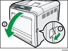 Illustration af printer