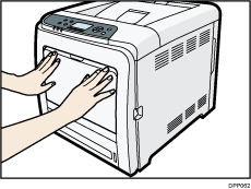 Illustration af printer