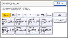 Käyttöpaneelin näyttö