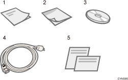 Illustration du contenu de la boîte