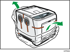 Illustration de l'imprimante