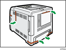 Illustration de l'imprimante