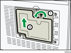 Illustration du capot interne