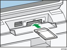 Illustration du logement pour supports