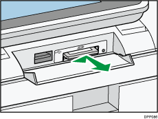 Illustration du logement pour supports