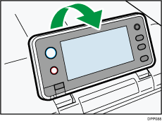 Illustration du panneau de commande