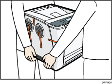 Illustrazione della stampante