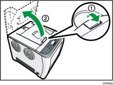 Illustrazione della stampante