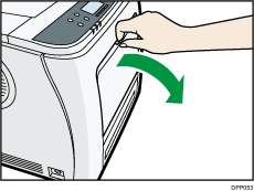 Illustratie van de printer