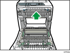 Illustratie van de printer