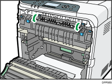 Illustratie van de printer