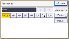 Afbeelding van bedieningspaneel