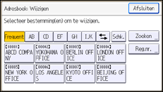 Afbeelding van bedieningspaneel