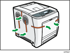 Printer illustration