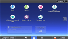 Il·lustració de pantalla del panell d'operacions