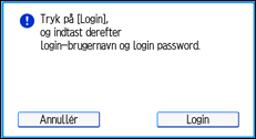Illustration af displayet på betjeningspanelet