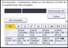 Abbildung Bedienfeld-Display