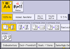 Abbildung Bedienfeld-Display