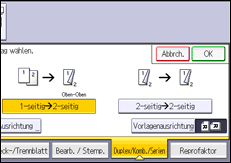 Abbildung Bedienfeld-Display