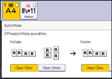 Abbildung Bedienfeld-Display
