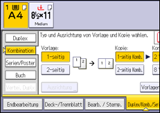 Abbildung Bedienfeld-Display