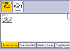 Abbildung Bedienfeld-Display