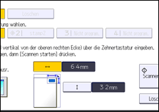 Abbildung Bedienfeld-Display
