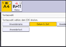 Abbildung Bedienfeld-Display