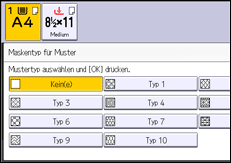 Abbildung Bedienfeld-Display