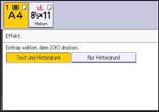 Abbildung Bedienfeld-Display
