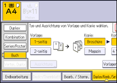 Abbildung Bedienfeld-Display