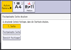 Abbildung Bedienfeld-Display