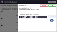 Abbildung Bedienfeld-Display