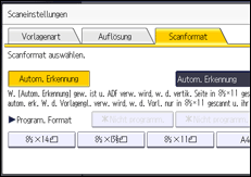 Abbildung Bedienfeld-Display