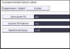 Abbildung Bedienfeld-Display