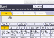 Abbildung Bedienfeld-Display