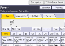 Abbildung Bedienfeld-Display