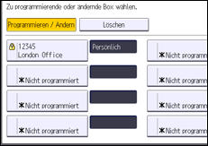 Abbildung Bedienfeld-Display