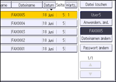 Abbildung Bedienfeld-Display
