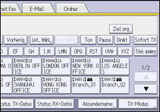 Abbildung Bedienfeld-Display
