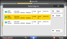 Abbildung Bedienfeld-Display