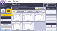 Abbildung Bedienfeld-Display