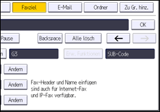Abbildung Bedienfeld-Display
