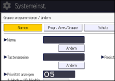 Abbildung Bedienfeld-Display