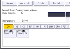 Abbildung Bedienfeld-Display