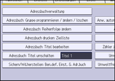 Abbildung Bedienfeld-Display