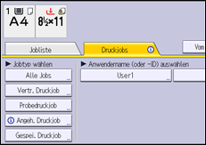 Abbildung Bedienfeld-Display