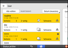 Abbildung Bedienfeld-Display
