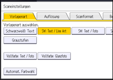 Abbildung Bedienfeld-Display
