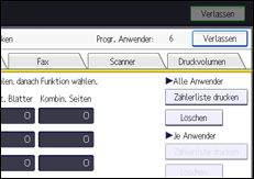 Abbildung Bedienfeld-Display